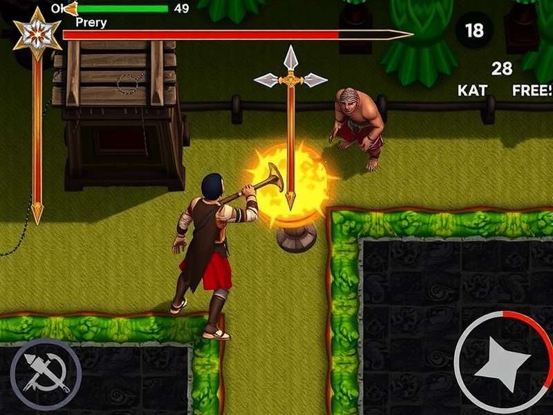 Resolute Spear Hero gameplay screenshot